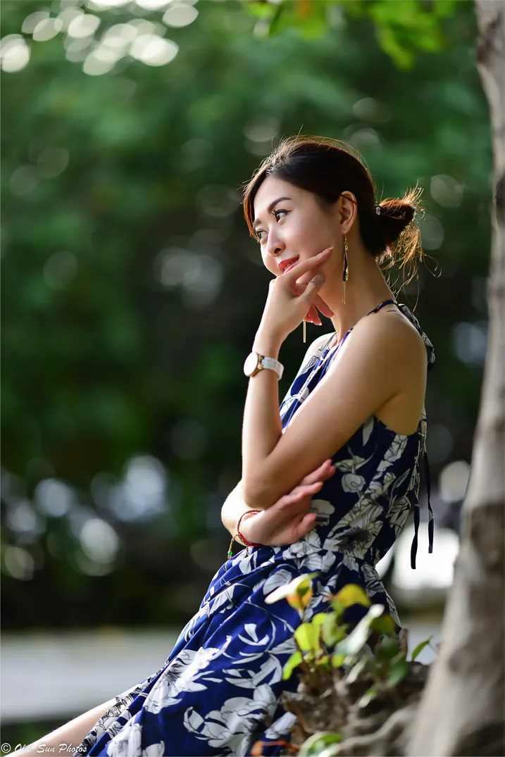 [Mzsock] NO.196 Zhao Tingting dress with cool and high legs street photography#[105P]-89